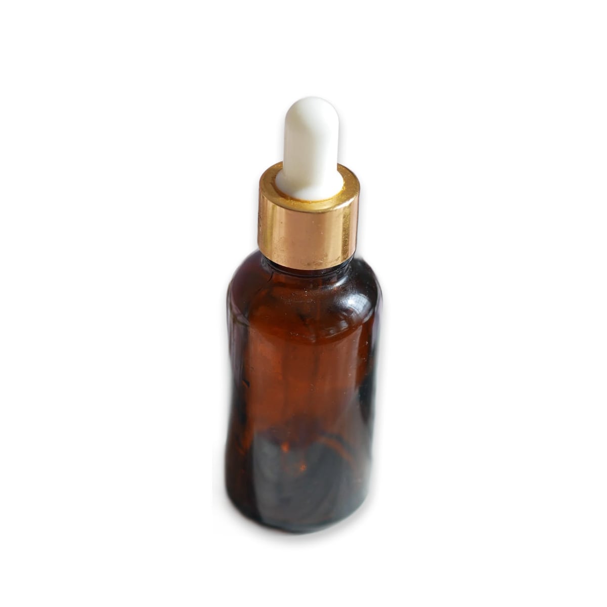 Amber serum bottle
